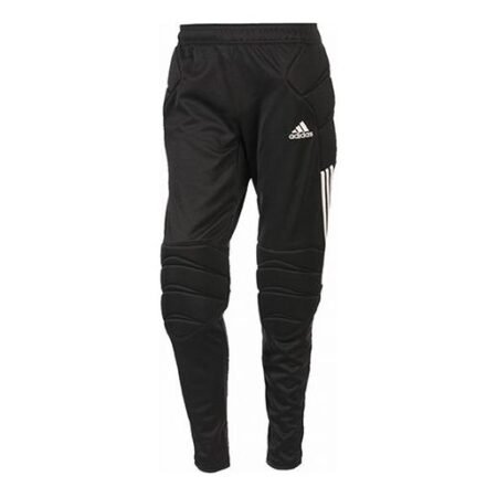 Men's adidas Casual Running Stripe Bundle Feet Sports Pants/Trousers/Joggers Black FT1455
