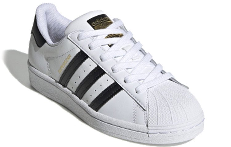 (GS) adidas Superstar J 'White Black' FU7712 - Image 3