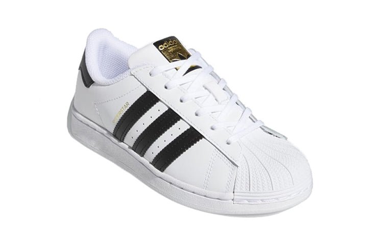 (PS) adidas Superstar Shoes 'Cloud White Black' FU7714 - Image 3