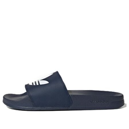adidas Adilette Lite Slides 'Trefoil Logo - Collegiate Navy' FU8299