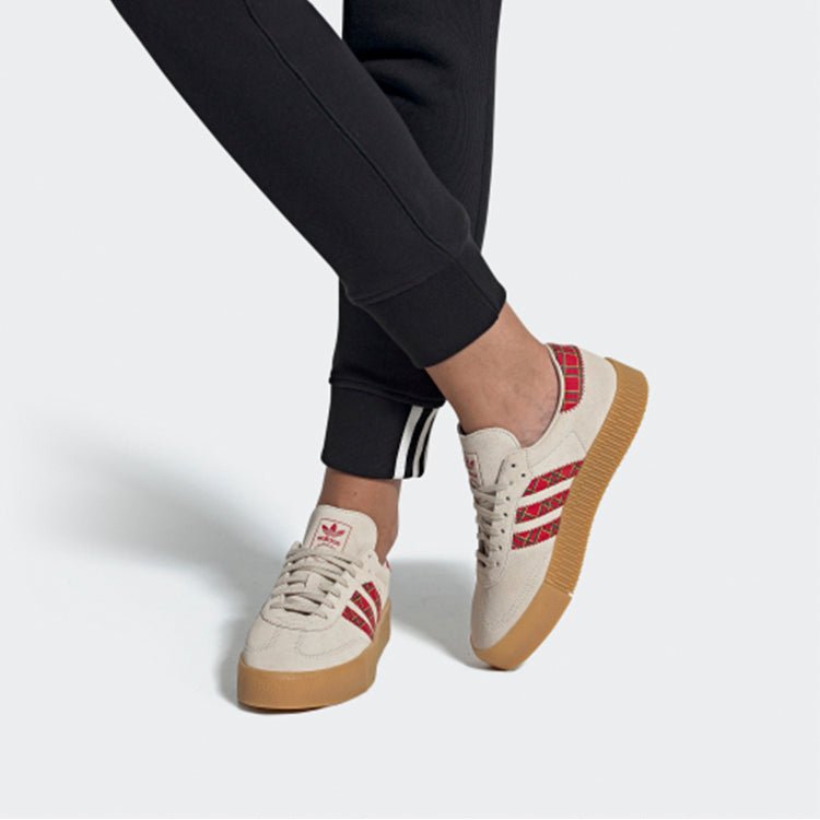 (WMNS) adidas Sambarose 'Clear Brown Scarlet Collegiate Green' FU9746 - Image 6