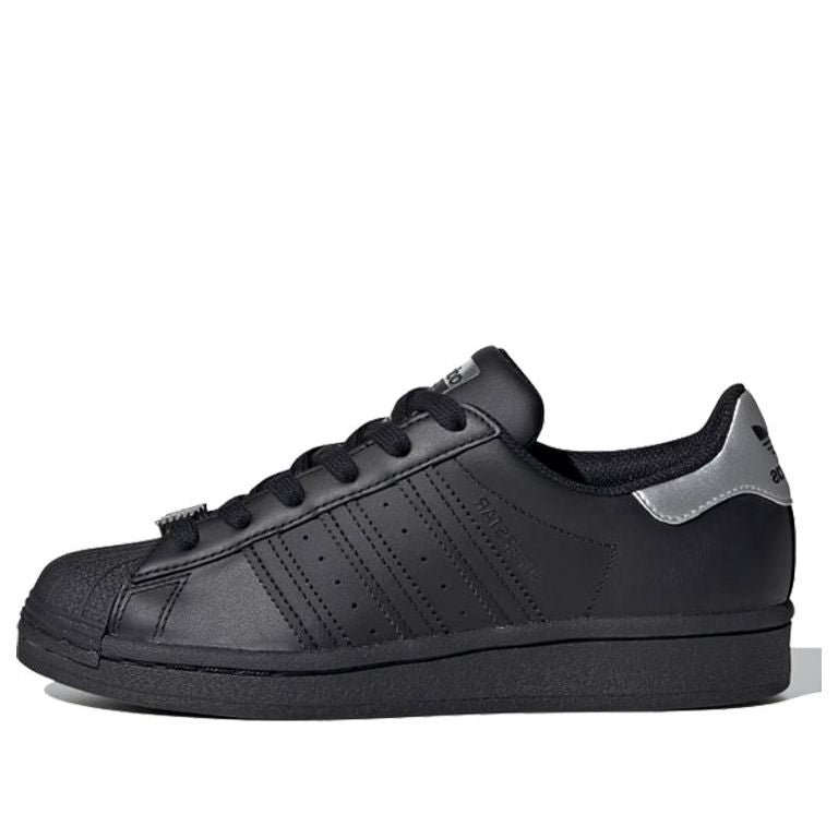 (GS) adidas Superstar J 'Black White' FV3722