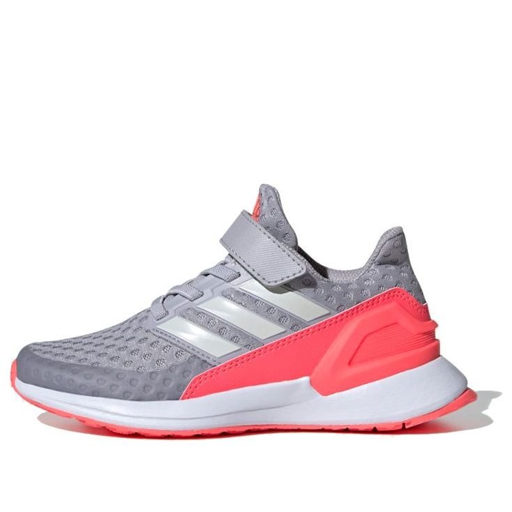 (GS) adidas Rapidarun Grey/Pink FV4034