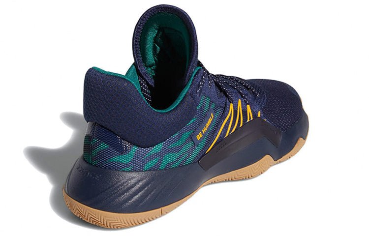 adidas D.O.N. Issue #1 GCA 'Navy Green Yellow' FV5596 - Image 3
