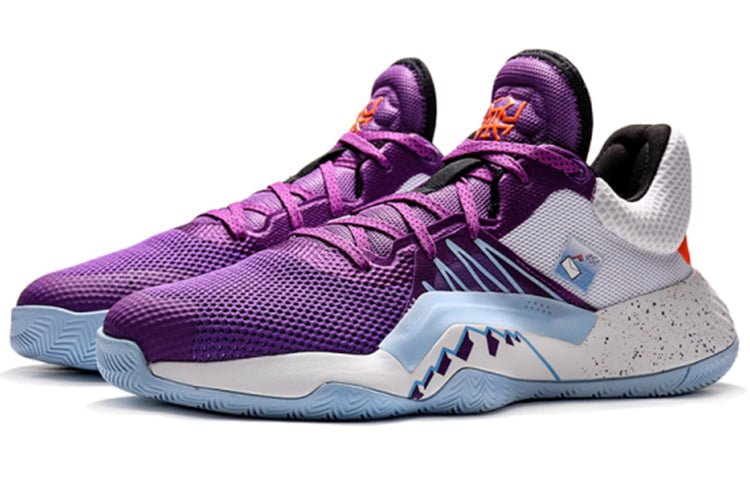 adidas D.O.N Issue 1 Uath Jazz 'Black Purple' FV6135 - Image 3