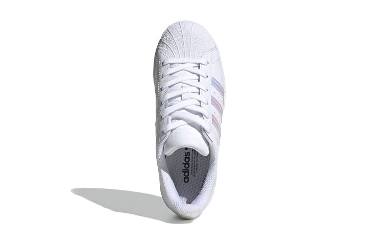 (GS) adidas Originals Superstar Shoes 'White Metallic Silver' FW0813 - Image 5