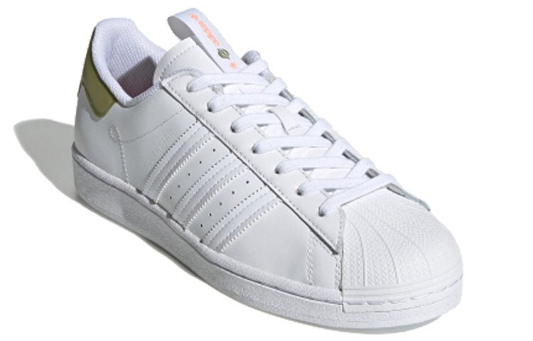 adidas originals Superstar 'White Green' FW2857 - Image 3