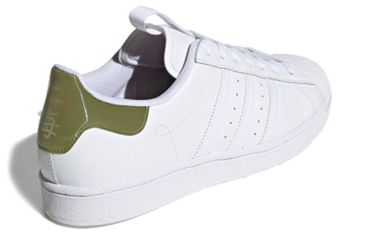 adidas originals Superstar 'White Green' FW2857 - Image 4