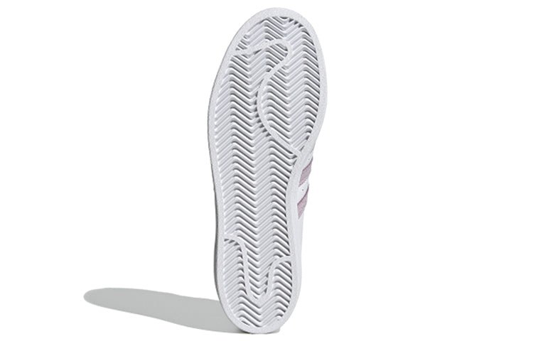 (WMNS) adidas originals Superstar 'White Purple' FW3567 - Image 6
