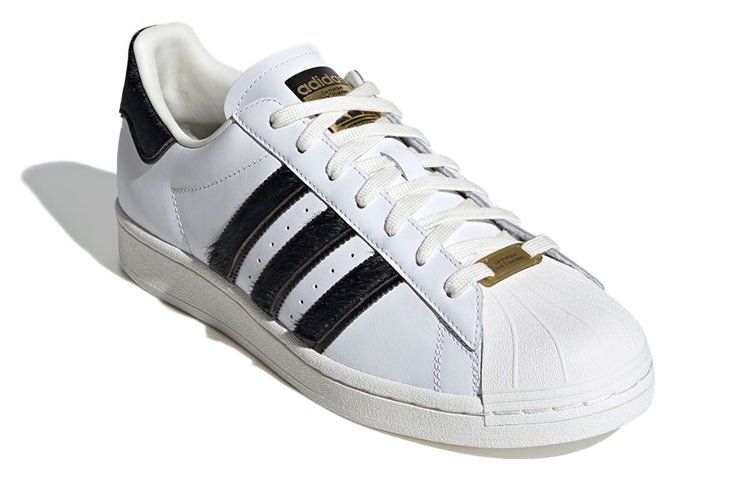 adidas Originals Superstar Shoes 'White Black Gold' FW4432 - Image 3