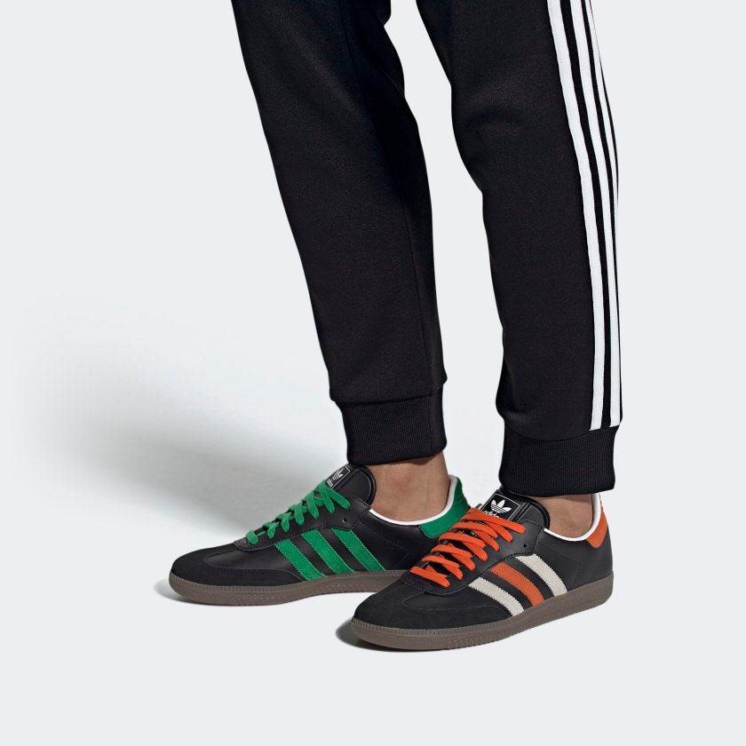adidas Samba 'Core Black Orange Cloud White' FW5386 - Image 8