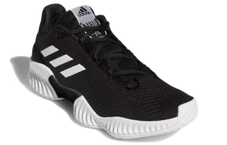 (WMNS) adidas Pro Bounce 2018 Low 'Black White' FW5747 - Image 3
