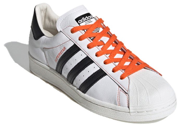 adidas originals Superstar 'White Orange' FW6363 - Image 3
