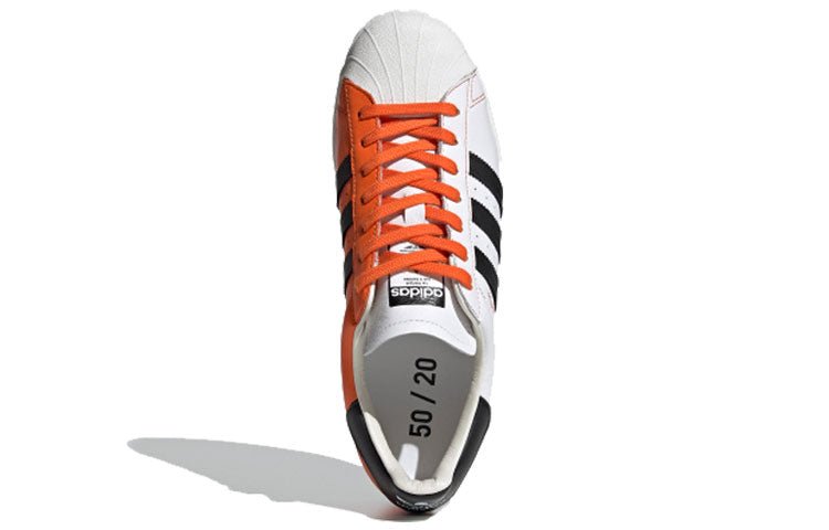 adidas originals Superstar 'White Orange' FW6363 - Image 4