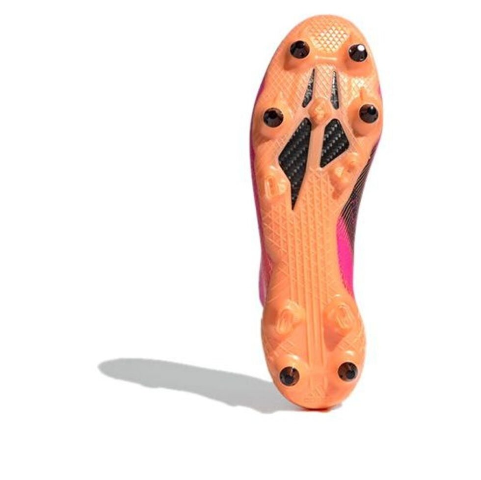 adidas X Ghosted.1 Soft Ground Boots 'Pink Orange' FW6892 - Image 5