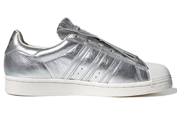 (WMNS) adidas Superstar Fringe 'Silver Metallic' FW8159 - Image 2