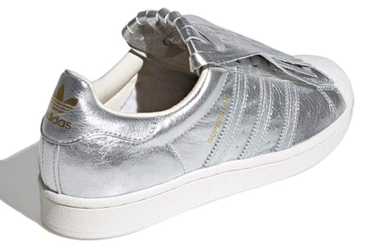 (WMNS) adidas Superstar Fringe 'Silver Metallic' FW8159 - Image 4