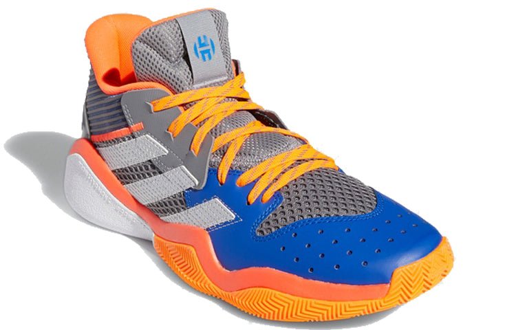 adidas Harden Stepback Shoes 'Orange White Blue' FW8483 - Image 3