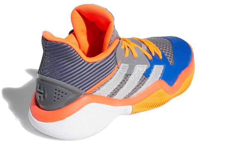 adidas Harden Stepback Shoes 'Orange White Blue' FW8483 - Image 4