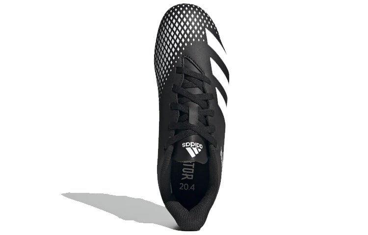 (GS) adidas Predator 20.4 MG 'Black White' FW9221 - Image 4