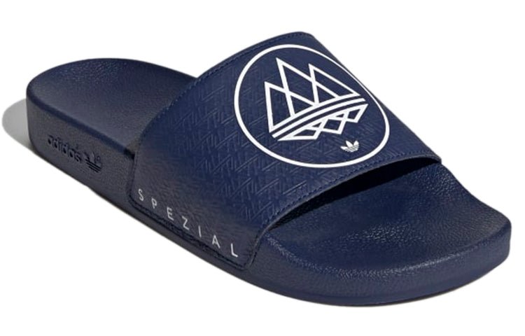 adidas Adilette SPZL Slides 'Dark Blue' FX1057 - Image 3