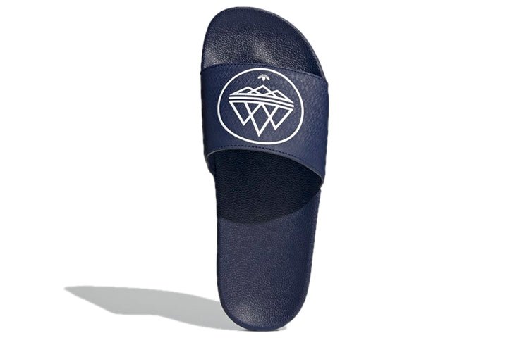 adidas Adilette SPZL Slides 'Dark Blue' FX1057 - Image 6