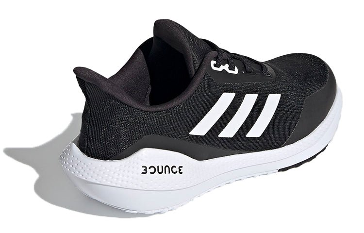 (GS) adidas EQ21 Run J 'Black White' FX2248 - Image 4