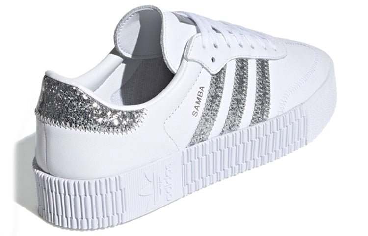 (WMNS) adidas Sambarose 'White Silver' FX3819 - Image 4