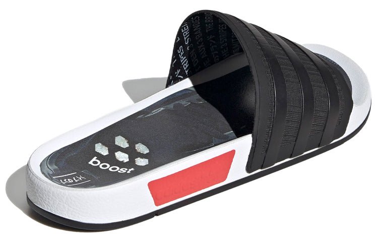 adidas Adilette Slides Premium 'NMD_R1' FX4380 - Image 4