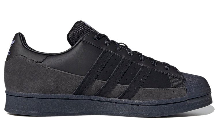 adidas originals Superstar Shoes 'Black Grey Blue' FX5564 - Image 2