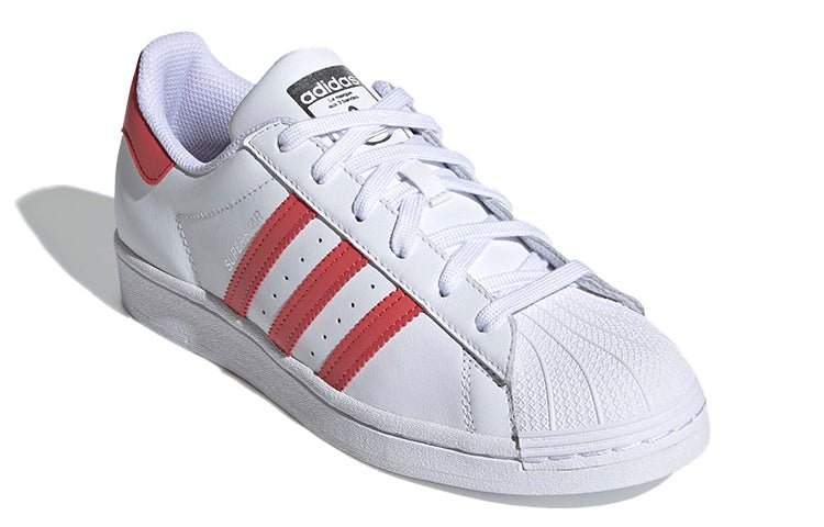 (WMNS) adidas Superstar 'Cloud White Pink' FX6075 - Image 3
