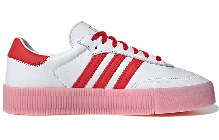 (WMNS) adidas Sambarose 'White Red' FX6269 - Image 2