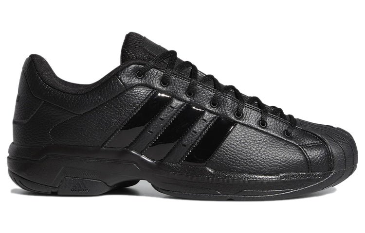 adidas Pro Model 2G Low 'Triple Black' FX7100 - Image 2