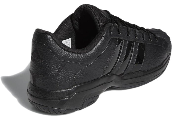 adidas Pro Model 2G Low 'Triple Black' FX7100 - Image 4