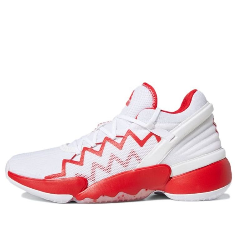 adidas D.O.N. Issue #2 'White Scarlet' FX9429