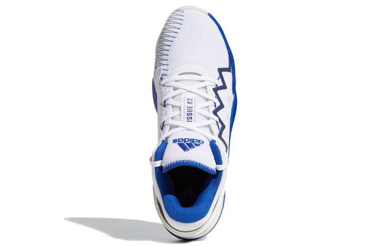 adidas D.O.N. Issue #2 'White Royal Blue' FX9430 - Image 5