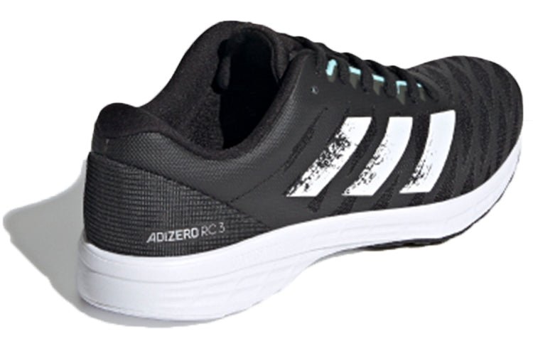 (WMNS) adidas Adizero RC 3 'Black White' FY0339 - Image 4