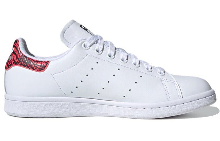 (WMNS) adidas originals Stan Smith 'White Black Red' FY1714 - Image 2