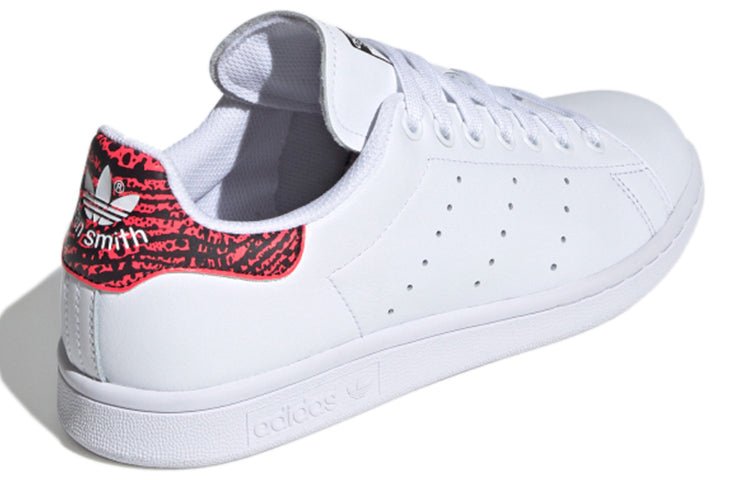 (WMNS) adidas originals Stan Smith 'White Black Red' FY1714 - Image 4