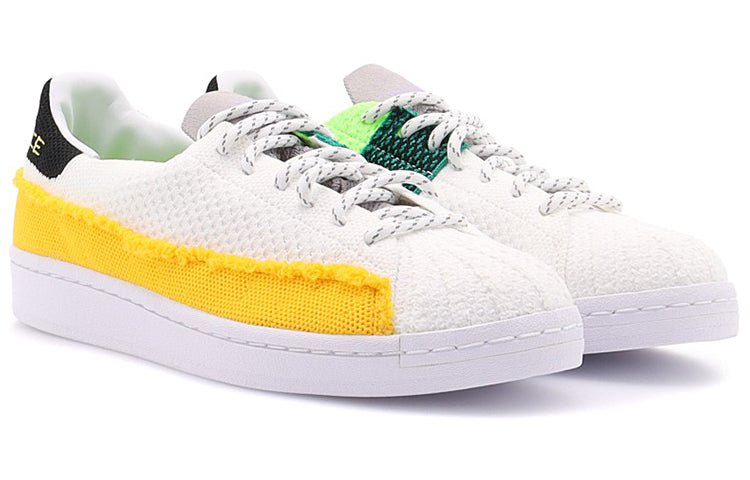 adidas x Pharrell Superstar 'Patchwork - White' FY2294 - Image 4