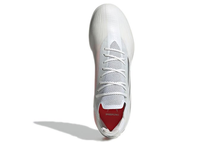 adidas Speedflow.1 X Chimpunes TF 'White Solar Red' FY3281 - Image 5