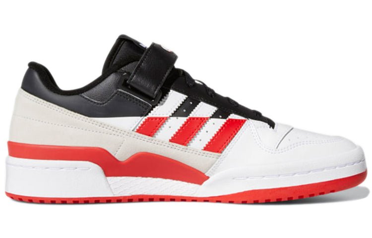 adidas Forum Low Premium 'Split - Black Vivid Red' FY4974 - Image 2