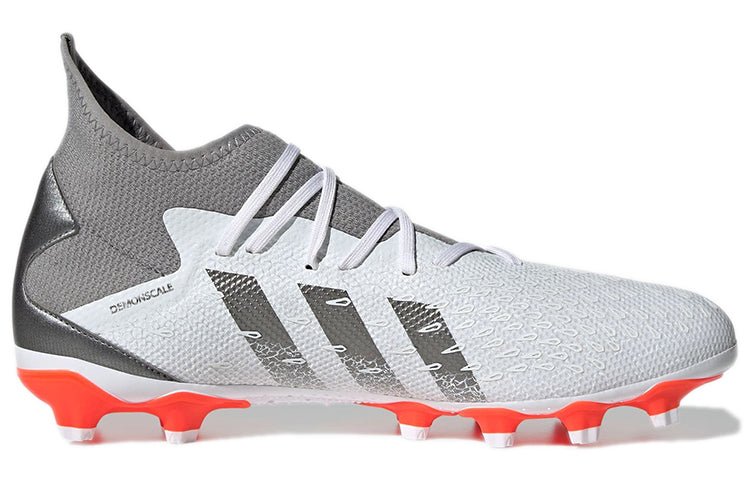 adidas Predator Freak.3 HG 'White Grey' FY6301 - Image 2