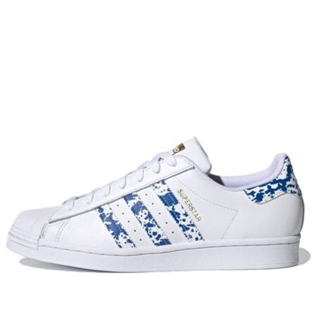 adidas Superstar 'White Blue Splatter' FY7713