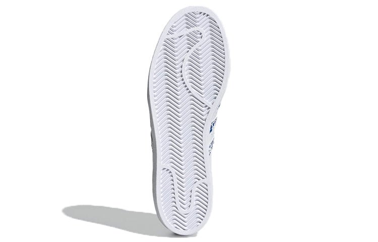 adidas Superstar 'White Blue Splatter' FY7713 - Image 6