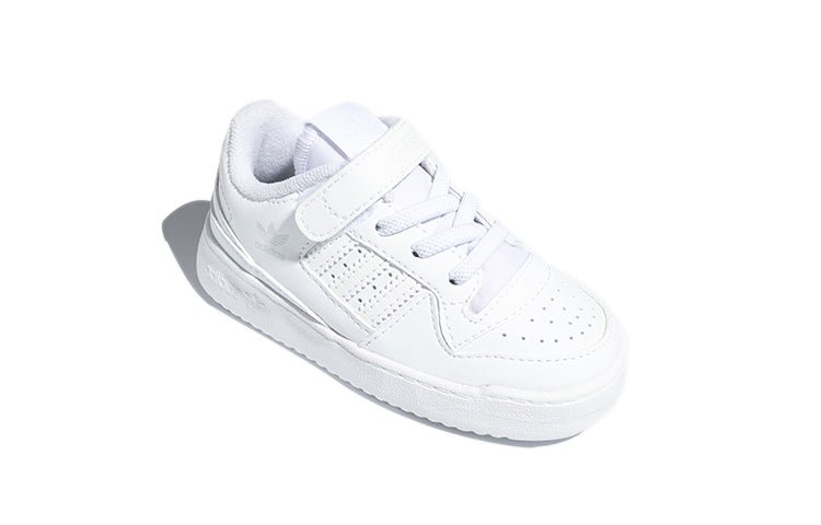 (TD) adidas Forum Low J 'Triple White' FY7989 - Image 3