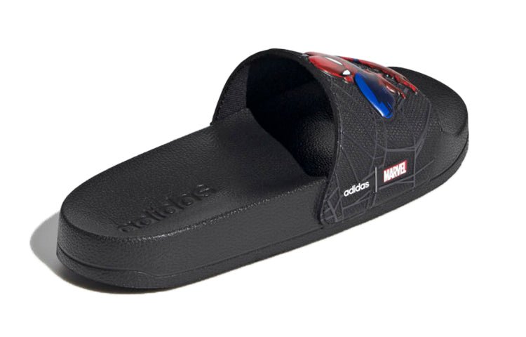 (PS) adidas Marvel x Adilette Shower Slide J 'Spider-Man' FZ1716 - Image 4