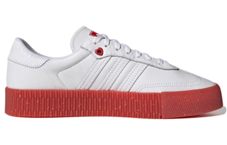 (WMNS) adidas Sambarose 'White Scarlet' FZ1831 - Image 2