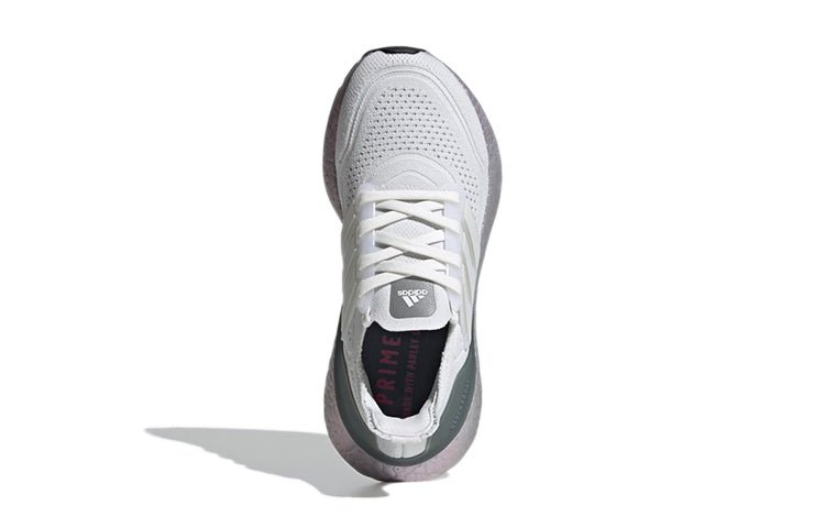 (GS) adidas Ultraboost 21 J 'Crystal White Silver' FZ2930 - Image 5