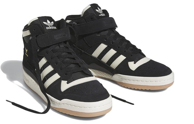 adidas Forum Mid 'Black Cream Gum' FZ6252 - Image 3